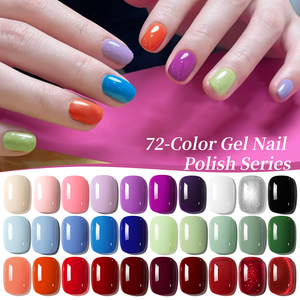 XEIJAYI – Kit <span class=keywords><strong>de</strong></span> vernis gel UV longue tenue non toxique 15 ml en bouteilles colorées, avec lampe LED pour salons et usage DIY - Product Image 3