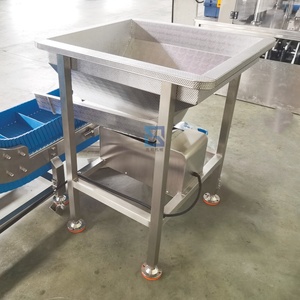Alimentador vibratorio personalizado y duradero de acero inoxidable 304 con tolva de alimentación grande Transporte de gránulos 2024 Venta caliente - Product Image 4