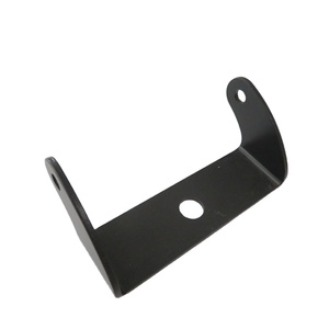 Tùy chỉnh tấm kim loại dập uốn đen anodized nhôm Đèn Khung ngoài trời giữ đèn điện - Product Image 1