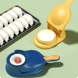 Kit 2 en 1 para hacer dumplings, prensador de masa, ideal para cocinar en casa, moldeador de masa, utensilio de cocina - Product Image 5