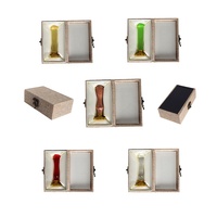 Boîte de timbres de sceau de cire cadeau bricolage pour emballage de timbres de cire unique multi styles et couleurs