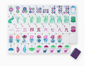 Luxury Four-layer purple Portable High-quality TOGYE Acrylic <b>Mahjong</b> <b>Set</b> Perfect As a Gift Gemma <b>Mahjong</b> <b>Set</b> - Product Image 3