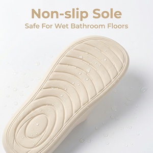 รองเท้าผู้ชายแบบสวมใส่สบาย ผลิตจากวัสดุ EVA รีไซเคิลได้ กันลื่น ระบายอากาศได้ดี กันน้ำ เหมาะสำหรับกิจกรรมกีฬา ใช้ได้ทั้งในบ้านและนอกบ้าน รวมถึงห้องน้ำ - Product Image 4