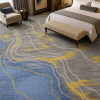 Tapis Axminster de luxe pour chambre d'hôtel 5 étoiles, tapis de sol