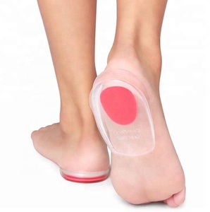 Cuscini tacco inserti in Gel tacco tazze <span class=keywords><strong>scarpe</strong></span> zeppa inserti <span class=keywords><strong>per</strong></span> fascite plantare, sperone osseo, supporto <span class=keywords><strong>per</strong></span> alleviare il dolore del piede, Comfort - Product Image 5