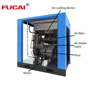 Industrie électronique Garantie de 5 ans Conception unique 10 <span class=keywords><strong>hp</strong></span> 7,5 kw Compresseur industriel à onduleur VSD - Product Image 5