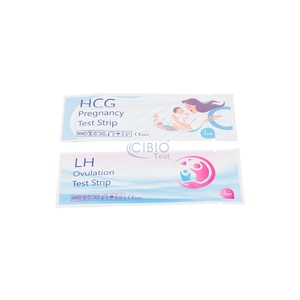 ชุดตรวจการ LH50HCG20ปัสสาวะอย่างรวดเร็วชุดตรวจการตกไข่ของ ISO13485 Clina ได้รับการอนุมัติ - Product Image 1