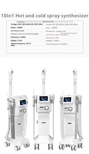 Nueva Máquina Facial Vertical Multifuncional con Ondas Polares EMS, Doble Nano <span class=keywords><strong>Spray</strong></span>, Ultrasónico, Importación de Productos, Equipo para Exfoliar Piel Muerta - Product Image 6