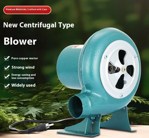 Tragbarer Outdoor 12V/220V DC/AC Batteriebetriebener Kleiner Elektrischer Luftgebläse mit Kunststoffblättern und Einstellbarer Geschwindigkeit für BBQ, OEM-Unterstützung - Product Image 3