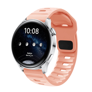 Correa de silicona con hebilla cuadrada de 20mm y 22mm para Samsung Galaxy Watch 6/5/4 <span class=keywords><strong>40mm</strong></span> 44mm <span class=keywords><strong>Huawei</strong></span> Watch 4/3/<span class=keywords><strong>GT3</strong></span>/2 Pro Amazfit GTR 4/GTS - Product Image 1