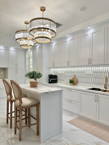 VERMONHOUZZ Mobili da Cucina <span class=keywords><strong>di</strong></span> <span class=keywords><strong>Lusso</strong></span> Moderni su Misura con Illuminazione LED Integrata e Paraschizzi in Piastrelle Arcuate per Hotel e Ambienti <span class=keywords><strong>di</strong></span> Alta Gamma - Product Image 6