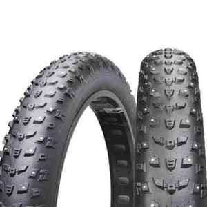 <span class=keywords><strong>Pneu</strong></span> de vélo gras d'hiver personnalisé de marque, à roulement rapide, 20x4.0, toutes <span class=keywords><strong>saisons</strong></span>, crampons pour la neige, <span class=keywords><strong>pneu</strong></span> de vélo gras avec pointes métalliques - Product Image 1