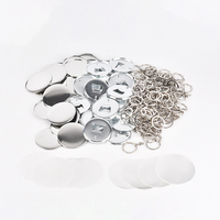 Composants de matériel pour ouvre-boîte, approvisionnement direct usine, 44mm 58mm, rond, vierge, en fer blanc, pour ouvre-bouteille et porte-clés DIY