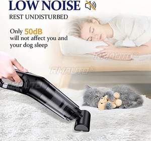 Aspiradora Inalámbrica para Auto, Mini Aspiradora de Succión Ciclónica con Carga USB, Aspiradora Portátil de Mano para Hogar y Escritorio - Product Image 3