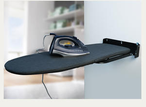 2025 planche <span class=keywords><strong>à</strong></span> <span class=keywords><strong>repasser</strong></span> pliante Portable argent 100% coton Solution métallique murale pratique pour le nettoyage de l'hôtel <span class=keywords><strong>à</strong></span> la maison magasin <span class=keywords><strong>facile</strong></span> - Product Image 2