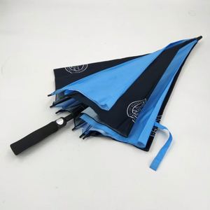 Parapluie de golf coupe-vent 190T en pongé, ouverture automatique, fermeture manuelle, poignée en EVA, durable, impression de logo personnalisée, cadeau d'affaires - Product Image 2