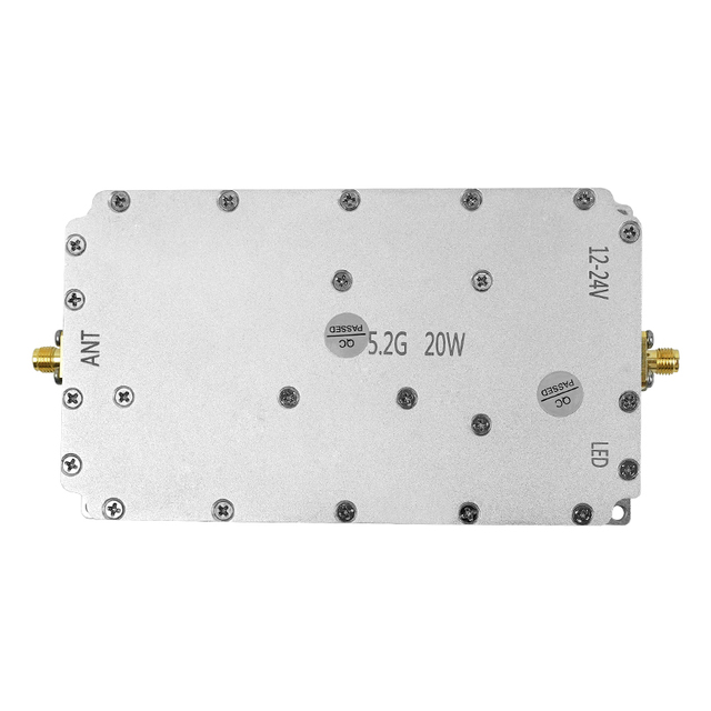 WIFI 2.4ghz 5.2ghz 5.8ghz 20W Linear Bidiectional Power Amplifier Module for Communication signal Device