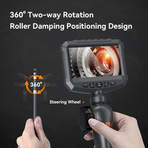 ANESOK S20 otomotif pesawat mekanik industri Video endoskopi inspeksi kamera artikulasi <span class=keywords><strong>Borescope</strong></span> 8 mm videoskop - Product Image 3