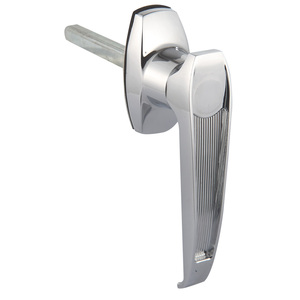 Alliage de zinc industriel chromé <span class=keywords><strong>clé</strong></span> de déverrouillage haute sécurité armoire électrique serrure boîte transformateur charnière mécanique serrure de porte - Product Image 3
