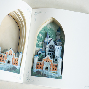 ODM máy tính xách tay thiết kế cá nhân: lâu đài Neuschwanstein lưu niệm du lịch điêu khắc <span class=keywords><strong>3D</strong></span> - Product Image 4