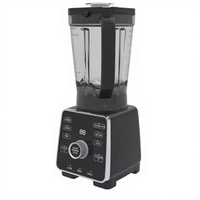 Blender électrique robuste de 1400 W avec commande à bouton, faible niveau sonore, récipient sans BPA, presse-agrumes et mixeur alimentaire pour la maison