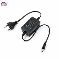 Alimentation de bureau compacte 24W Max, compatible 5V 9V 12V 15V 20V 24V 0.5A 1A 2A 3A 4A, adaptateur secteur AC DC pour caméra CCTV