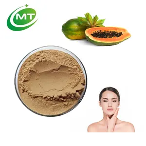 Carica papaya orgánico Natural, alta pureza, L. Extracto de Papaya Carica, polvo de semilla de Papaya para el cuidado de la piel, cosmético