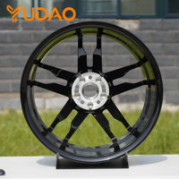 Jantes en aluminium forgé YUDAO haute performance pour SUV, approvisionnement direct OEM, 6061-T6, PCD 5x130, ET42mm, finition brillante, cinq trous
