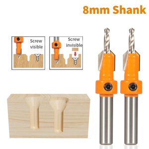 8mm tige Hss fraise foret bois routeur ensemble fraise vis extracteur <span class=keywords><strong>Remon</strong></span> démolition bois forage - Product Image 2
