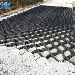 แผ่นจีโอเซลล์พลาสติก HDPE ขนาด 100 มม. 150 มม. สำหรับเสริมความแข็งแรงของพื้นถนนและลานจอดรถ แบบมีพื้นผิวและแบบเจาะรู สำหรับปูบนกรวด - Product Image 4