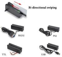 Lecteur de carte magnétique MSR100 4PIN 8PIN pour système de suivi GPS thaïlandais, carte de conducteur à balayage Tacho gestion de véhicule Plug and Play