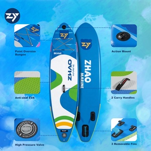 ZY Dropshipping Oem Sup con asiento tabla de surf mar tablas de Paddle inflables venta surf <span class=keywords><strong>comprar</strong></span> Stand Up Paddle Board 11ft - Product Image 4