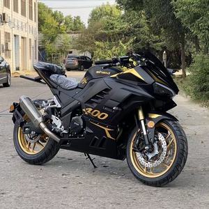 Motocicleta de Calle de Alto Rendimiento <span class=keywords><strong>Wuben</strong></span> Jiaolong 400cc |   Motor de 4 Tiempos Refrigerado por Agua, ABS de Doble Canal, Transmisión de 6 Velocidades - Product Image 4