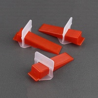 Niveleur de sol en plastique Entretoise de carrelage Positionneur de carrelage Système de nivellement de carrelage clips et cales