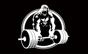 แบนเนอร์100% ฟิตเนสยิมฟิตเนสธงสั่งทำโฆษณาผ้าโพลีเอสเตอร์ - Product Image 3