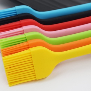 Wholesale Heat Resistant <b>Baking</b> <b>Silicone</b> Pastry Oil Brush Set Silicon Basting Brush for Kitchen - Product Image 2