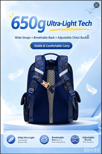 2026 New Boys Girls Primary <b>Backpacks</b>, Large Capacity Outdoor Travel Bags Wholesale Custom OEM ODM - Product Image 1