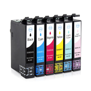 Cartouche d'encre Compatible T0851N pour imprimante Epson, ensemble de 6 couleurs, cartouches de remplacement à haut rendement - Product Image 3