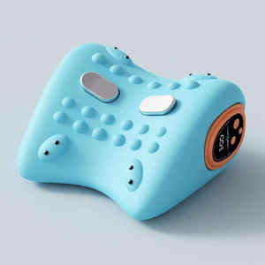 Almohada de Masaje Cervical Eléctrica Azul, Portátil, Multifuncional, con Alimentación USB, Función Musical, Tamaño Personalizado, Alta Calidad - Product Image 5