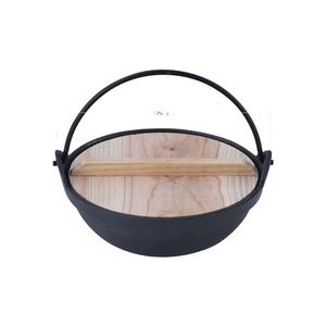 Casserole de sukiyaki en <span class=keywords><strong>fonte</strong></span> antiadhésive de conception <span class=keywords><strong>japonaise</strong></span> pleine grandeur ustensiles de cuisine pré-assaisonnés casserole de camping poêle à frire les œufs - Product Image 1