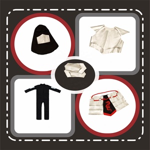 Costume da Ninja per Festa di Halloween, Sexy per Donne e Bambini, Costume da Cartone Animato per <span class=keywords><strong>Ragazzi</strong></span> - Product Image 4