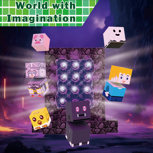 Магнитный куб, магнитные блоки, игровой набор для приключений, конструктор для детей, игрушки для малышей, креативная детская игра, пластиковый куб - Product Image 4