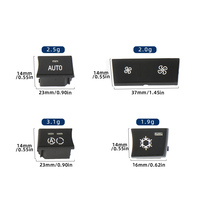 Nouveau bouton de commande du volume du ventilateur et de la circulation de l'air pour les séries 3 E90/E93/E87/E84/X1/X3/F25 HVAC 64119344143
