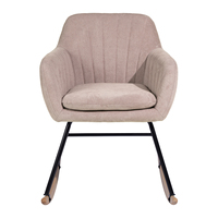 Fauteuil à bascule pour salon, chaise à bascule en bois, chaise à bascule de massage en bois