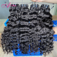 Rambut mentah Vietnam mentah kualitas 12A ikat grosir tulang anyam lurus rambut Virgin kualitas terbaik 100% ekstensi rambut Remy