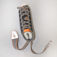 Attelle de cheville réglable en acier avec compression et soutien pour le basketball, le football, le volleyball, les sports et le fitness (hommes et femmes)
