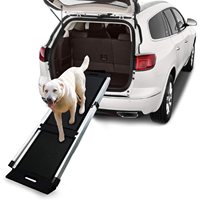 Rampe pliable antidérapante pour chien, accessoire de luxe télescopique, ajustable, pour animaux de compagnie, pour voiture