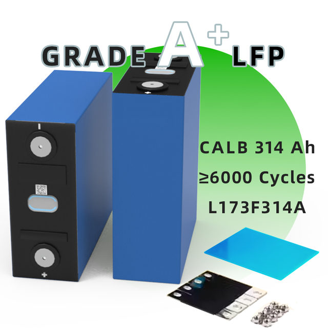 LYTH CALB L173F314 314Ah 3.2V LFP Lithium Ion Battery Cell High Capacity 6000 Cycles for EV ESS Applications