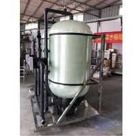 Filtre à sable actif industriel v 12t, avec pompe à Quartz pour traitement d'eau potable, système d'irrigation goutte-à-goutte des plantes, réservoir pur