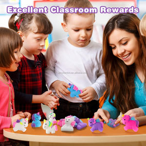 Jouets licorne à presser Kawaii pour paniers-cadeaux et échanges de cadeaux - Product Image 6